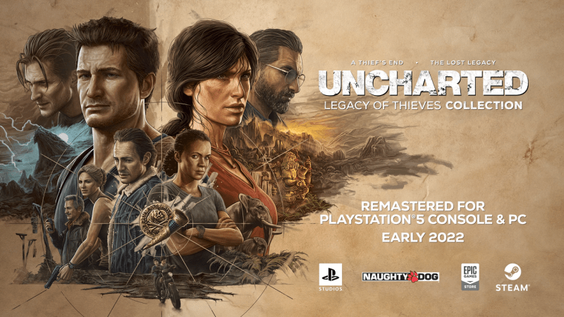 ‘Uncharted: Colección Legado de los Ladrones’ llegará a PlayStation 5 y PC en 2022 ‘Uncharted: Colección Legado de los Ladrones’ llegará a PlayStation 5 y PC en 2022