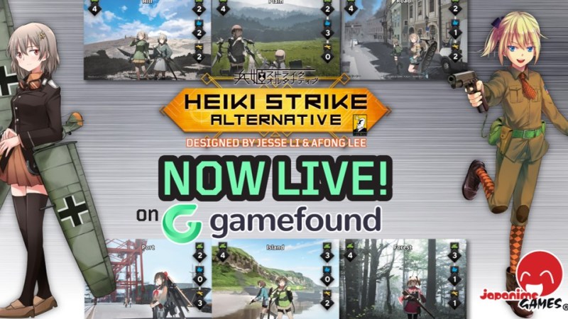 La campaña de Gamefound de ‘Heiki Strike Alternative’ ya está activa La campaña de Gamefound de ‘Heiki Strike Alternative’ ya está activa