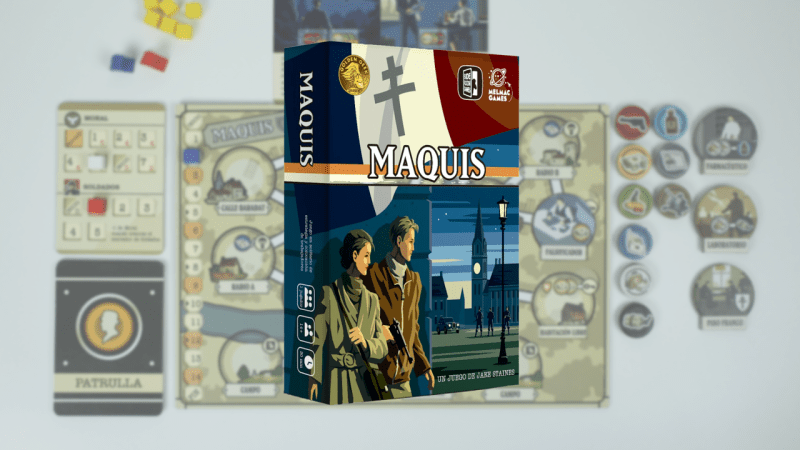 Expulsa a los nazis de Francia en ‘Maquis’, el nuevo juego de estrategia distribuido por Melmac Games Expulsa a los nazis de Francia en ‘Maquis’, el nuevo juego de estrategia distribuido por Melmac Games