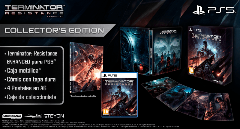 Terminator se apunta a la nueva generación con ‘Terminator: Resistance Enhanced’, que saldrá a la venta en PS5 Terminator se apunta a la nueva generación con ‘Terminator: Resistance Enhanced’, que saldrá a la venta en PS5