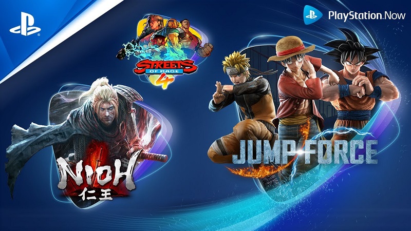 Anunciada la llegada de Jump Force, Nioh y Streets of Rage 4 al servicio PS Now Anunciada la llegada de Jump Force, Nioh y Streets of Rage 4 al servicio PS Now