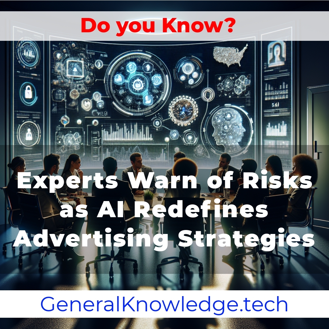 Experts Warn of Risks as AI Redefines Advertising Strategies Experts Warn of Risks as AI Redefines Advertising Strategies