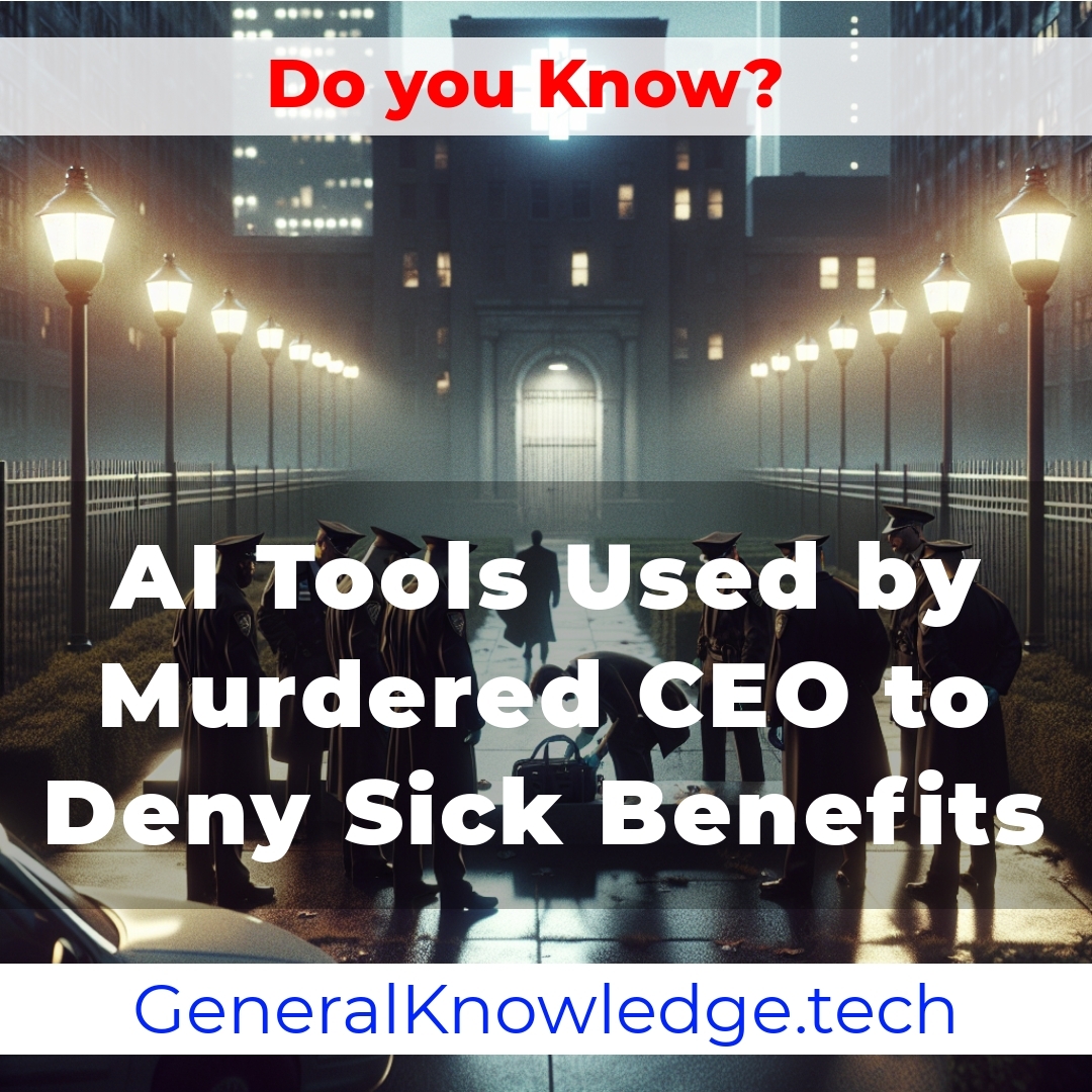 **Title: AI Tools Used by Murdered CEO to Deny Sick Benefits: A Deep Dive into Corporate Misconduct** **Title: AI Tools Used by Murdered CEO to Deny Sick Benefits: A Deep Dive into Corporate Misconduct**