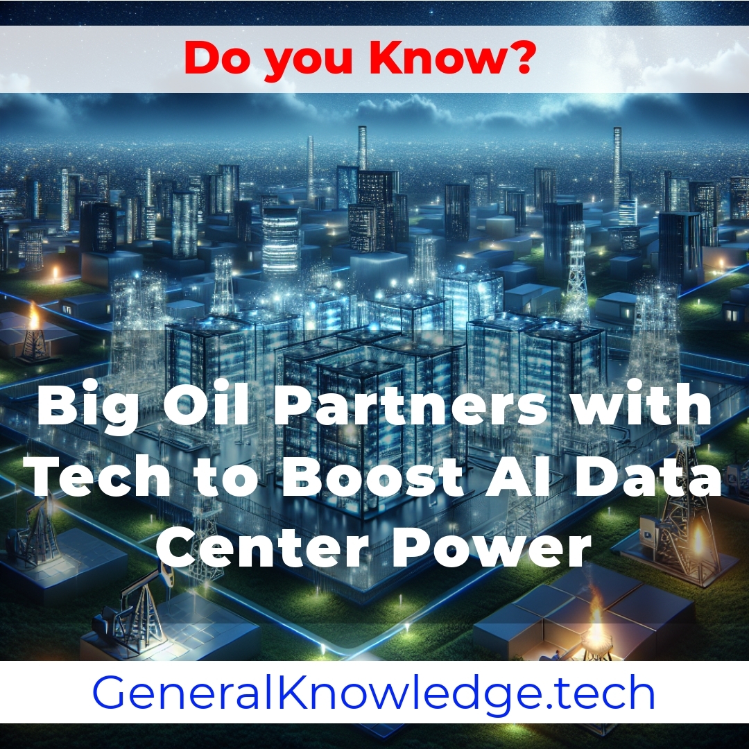 Big Oil Partners with Tech to Boost AI Data Center Power Big Oil Partners with Tech to Boost AI Data Center Power