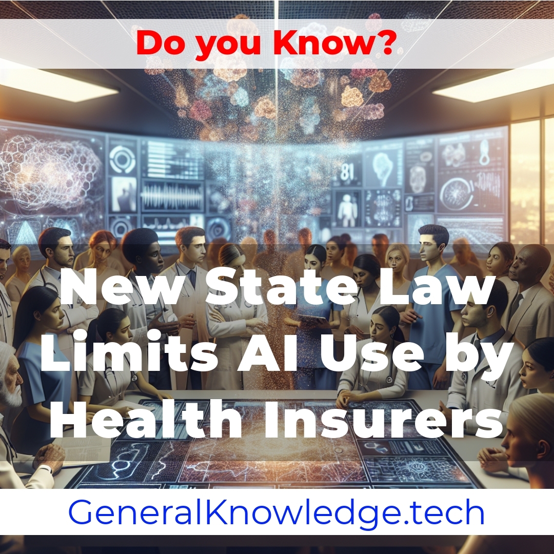New State Law Limits AI Use by Health Insurers New State Law Limits AI Use by Health Insurers