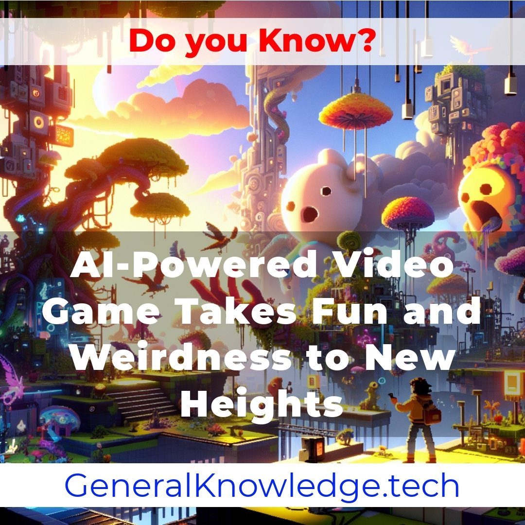 AI-Powered Video Game Takes Fun and Weirdness to New Heights AI-Powered Video Game Takes Fun and Weirdness to New Heights
