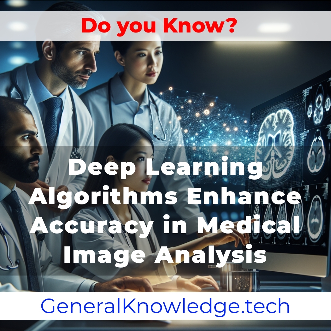 Deep Learning Algorithms Enhance Accuracy in Medical Image Analysis Deep Learning Algorithms Enhance Accuracy in Medical Image Analysis