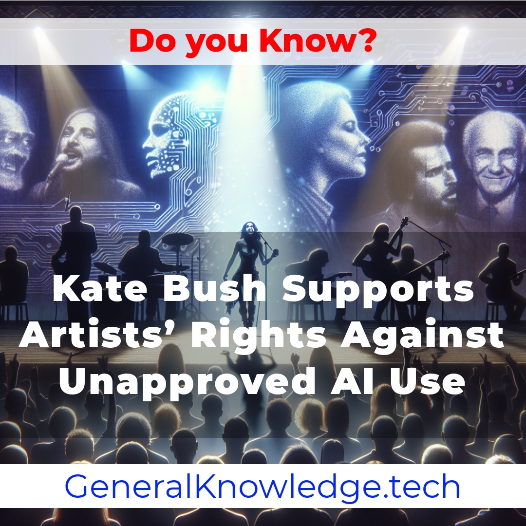 Kate Bush Supports Artists’ Rights Against Unapproved AI Use Kate Bush Supports Artists’ Rights Against Unapproved AI Use