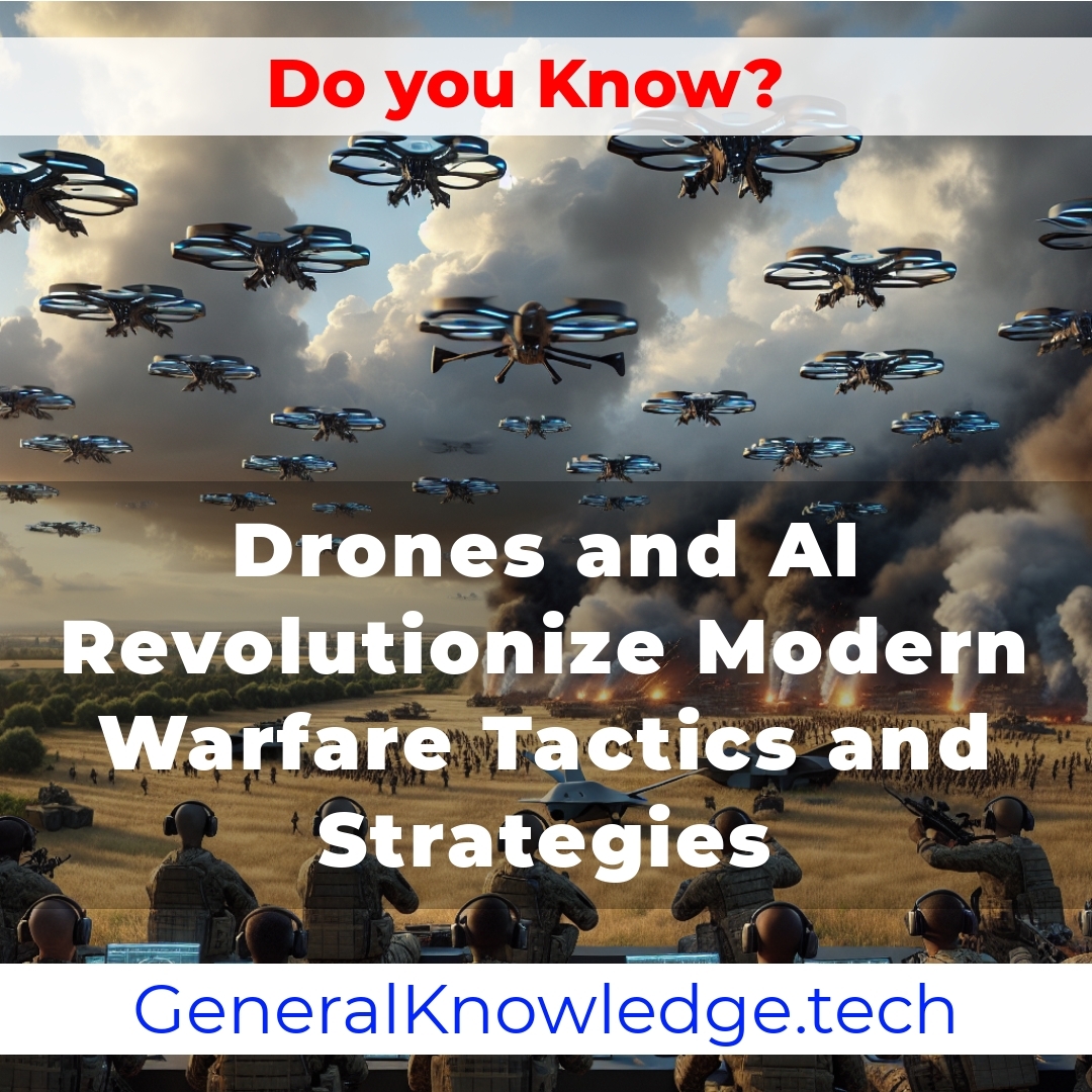 Drones and AI Revolutionize Modern Warfare Tactics and Strategies Drones and AI Revolutionize Modern Warfare Tactics and Strategies