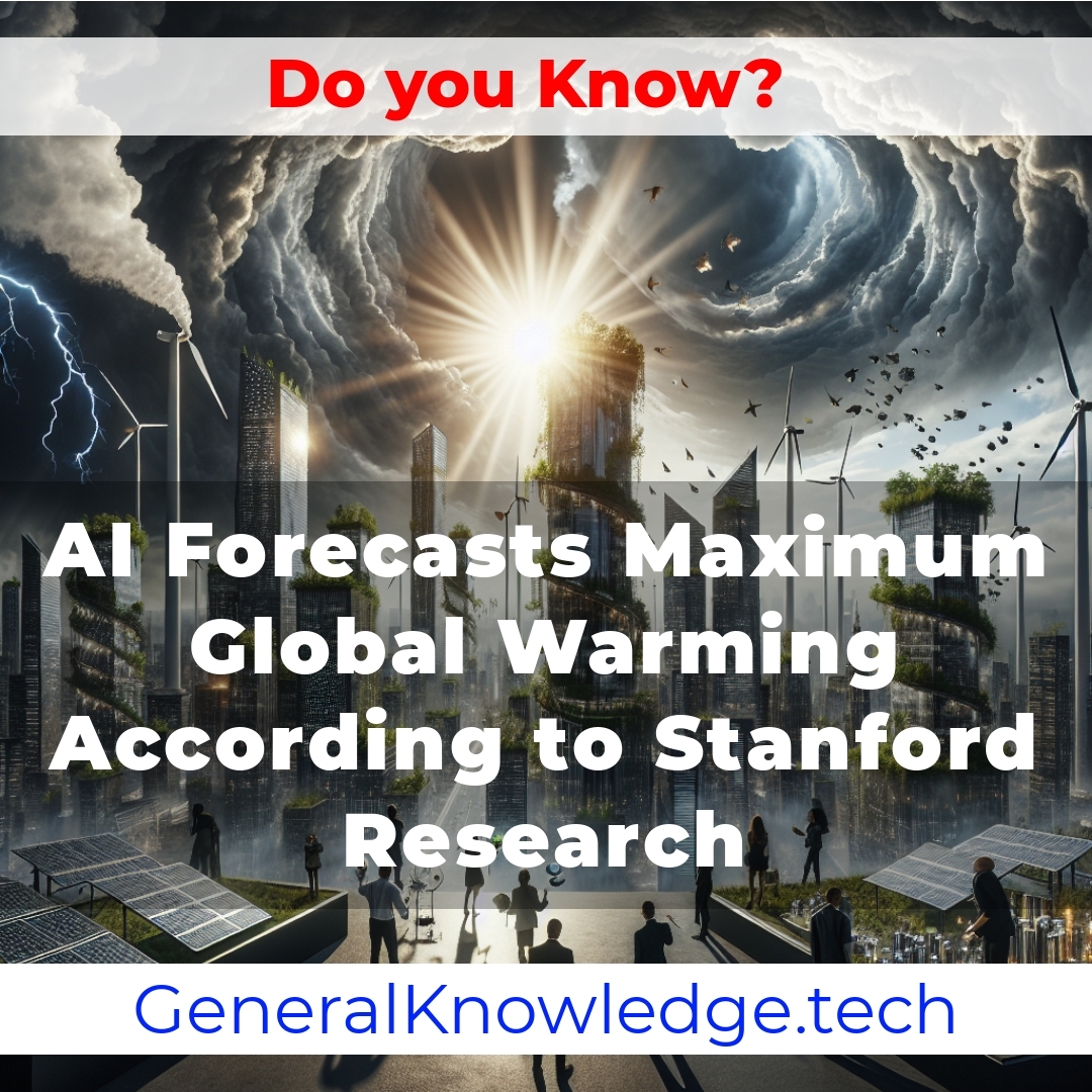 # AI Forecasts Maximum Global Warming According to Stanford Research # AI Forecasts Maximum Global Warming According to Stanford Research