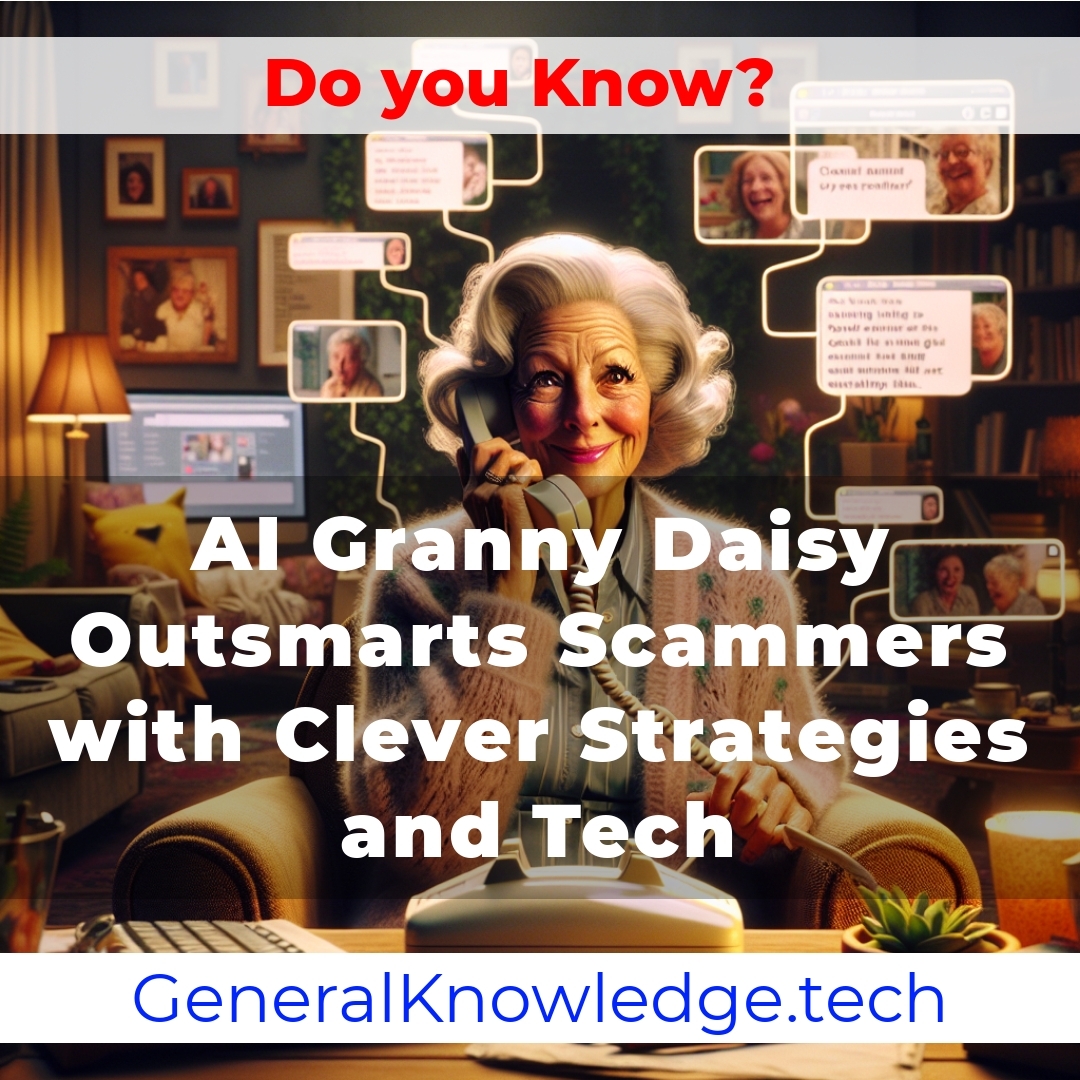 AI Granny Daisy Outsmarts Scammers with Clever Strategies and Tech AI Granny Daisy Outsmarts Scammers with Clever Strategies and Tech