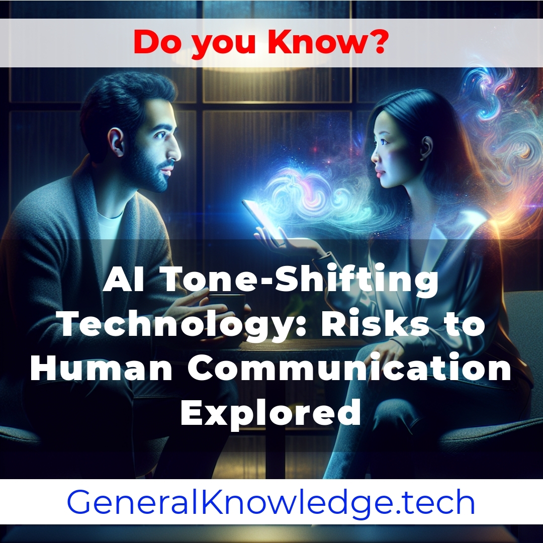 AI Tone-Shifting Technology: Risks to Human Communication Explored AI Tone-Shifting Technology: Risks to Human Communication Explored