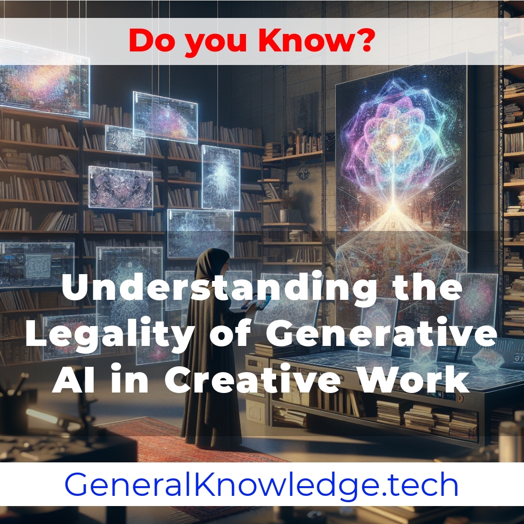 # Understanding the Legality of Generative AI in Creative Work # Understanding the Legality of Generative AI in Creative Work