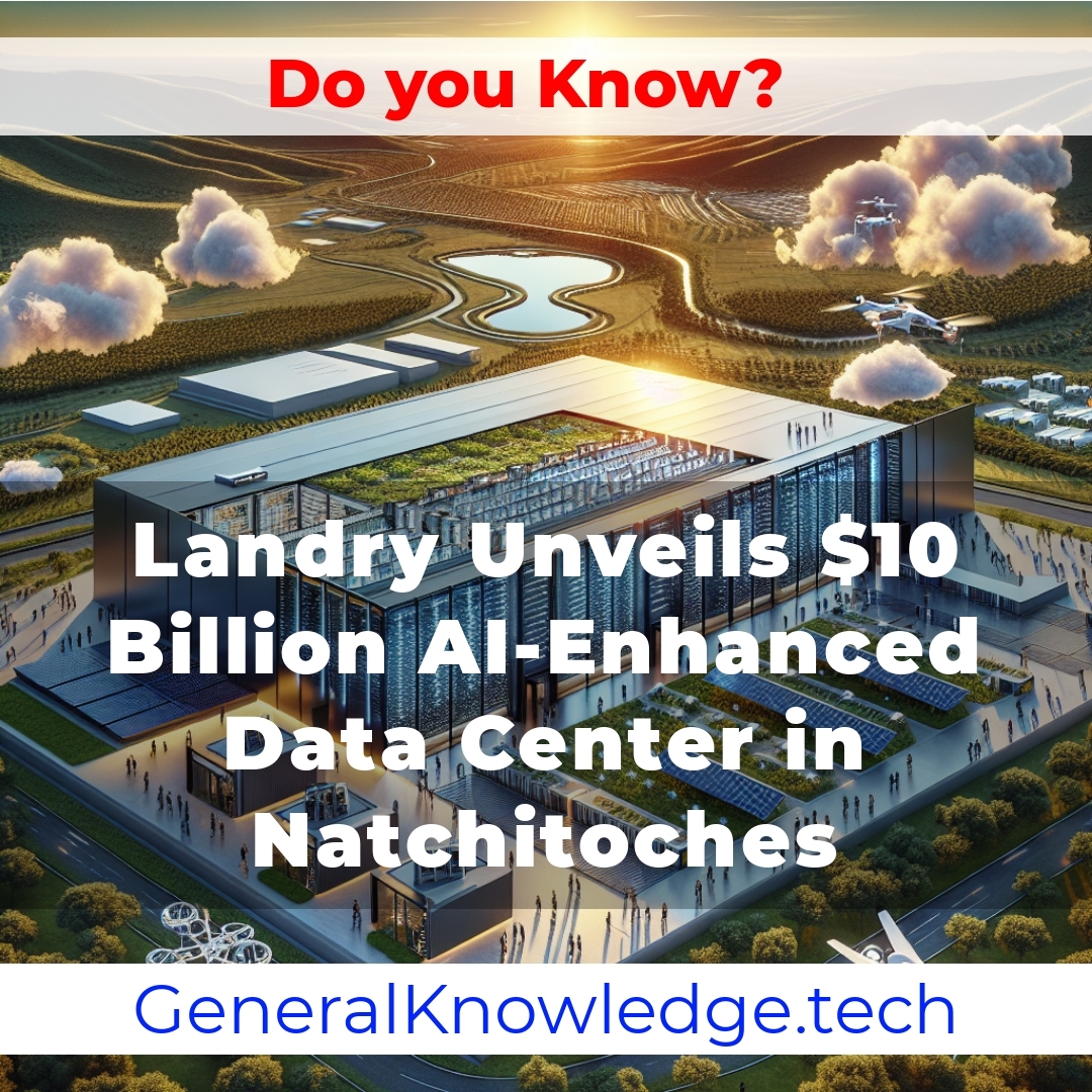 **Title: “Landry Unveils Billion AI-Enhanced Data Center in Natchitoches”** **Title: “Landry Unveils Billion AI-Enhanced Data Center in Natchitoches”**