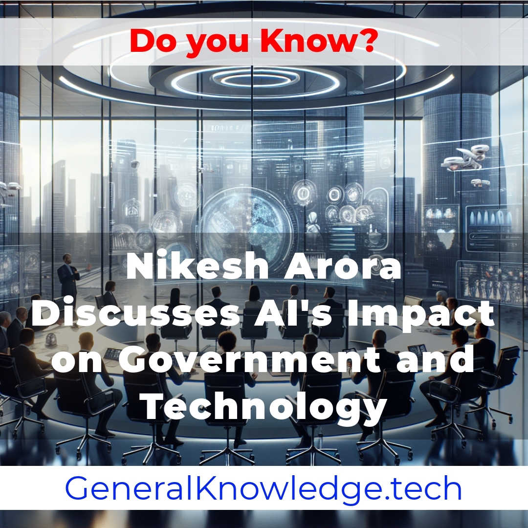 Nikesh Arora Discusses AI’s Impact on Government and Technology Nikesh Arora Discusses AI’s Impact on Government and Technology