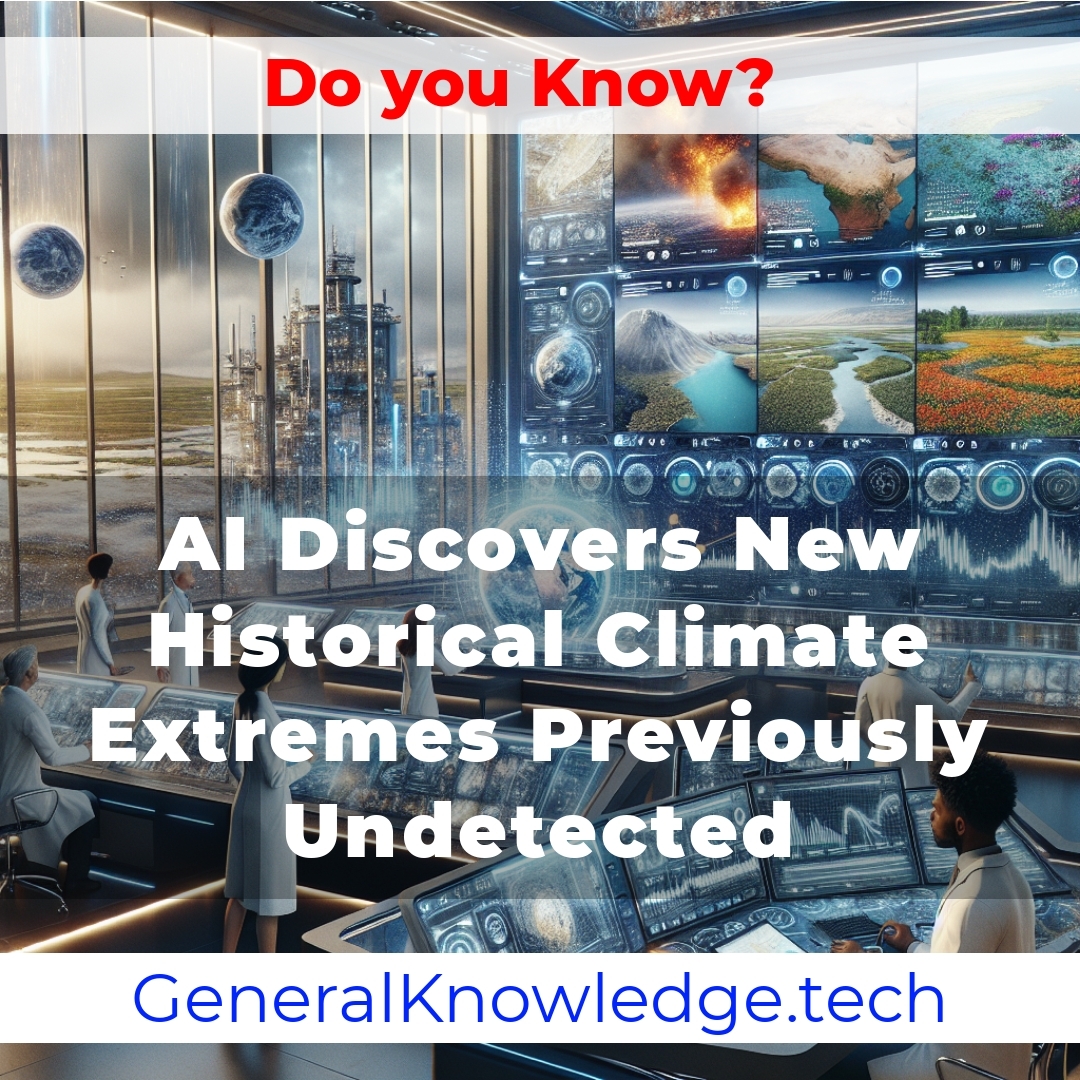 AI Discovers New Historical Climate Extremes Previously Undetected AI Discovers New Historical Climate Extremes Previously Undetected