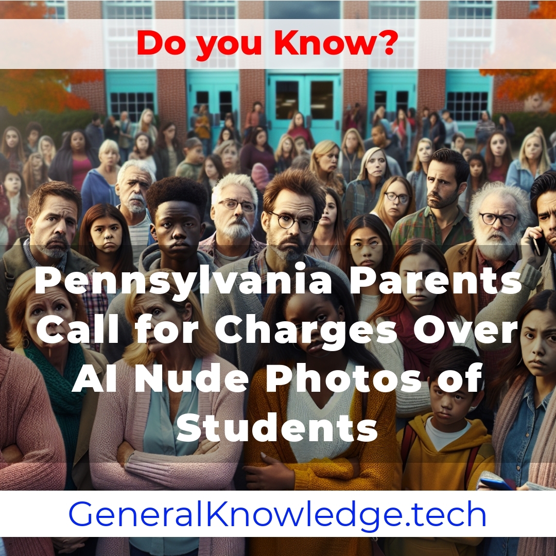 **Title: Pennsylvania Parents Demand Legal Action Over AI Nude Photos of Students** **Title: Pennsylvania Parents Demand Legal Action Over AI Nude Photos of Students**