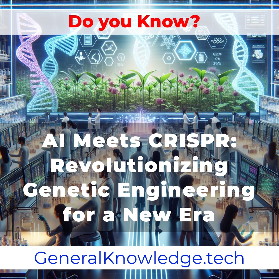 AI Meets CRISPR: Revolutionizing Genetic Engineering for a New Era AI Meets CRISPR: Revolutionizing Genetic Engineering for a New Era