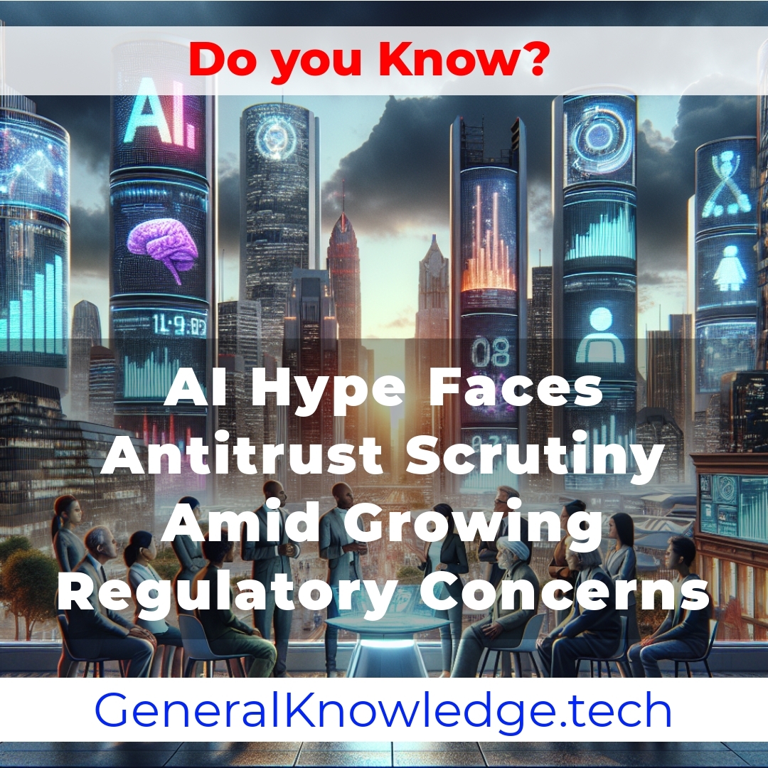 AI Hype Faces Antitrust Scrutiny Amid Growing Regulatory Concerns AI Hype Faces Antitrust Scrutiny Amid Growing Regulatory Concerns