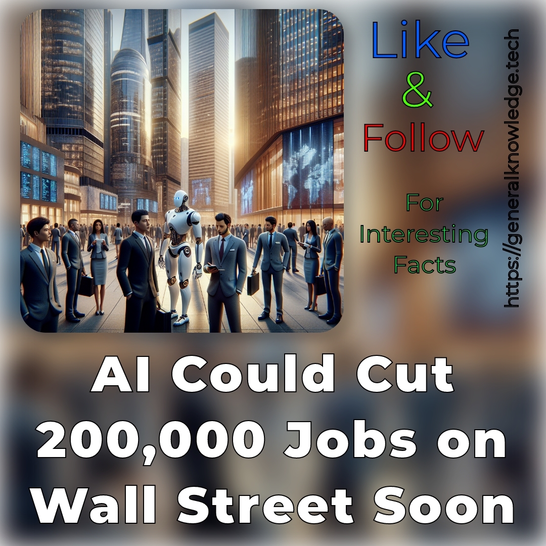 AI Could Cut 200,000 Jobs on Wall Street Soon AI Could Cut 200,000 Jobs on Wall Street Soon