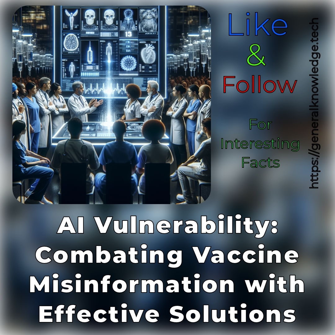 AI Vulnerability: Combating Vaccine Misinformation with Effective Solutions AI Vulnerability: Combating Vaccine Misinformation with Effective Solutions
