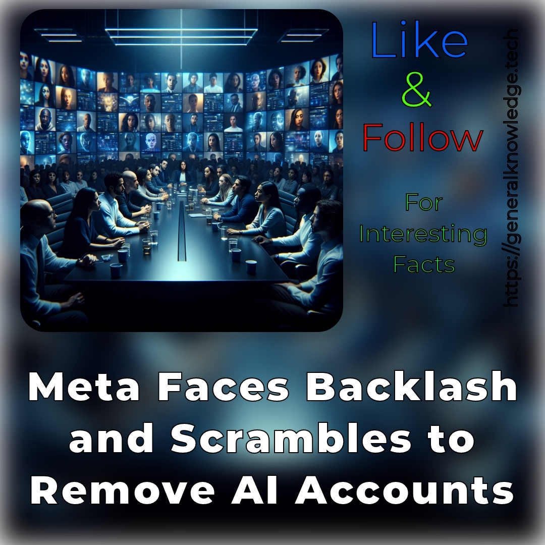 Meta Faces Backlash and Scrambles to Remove AI Accounts Meta Faces Backlash and Scrambles to Remove AI Accounts