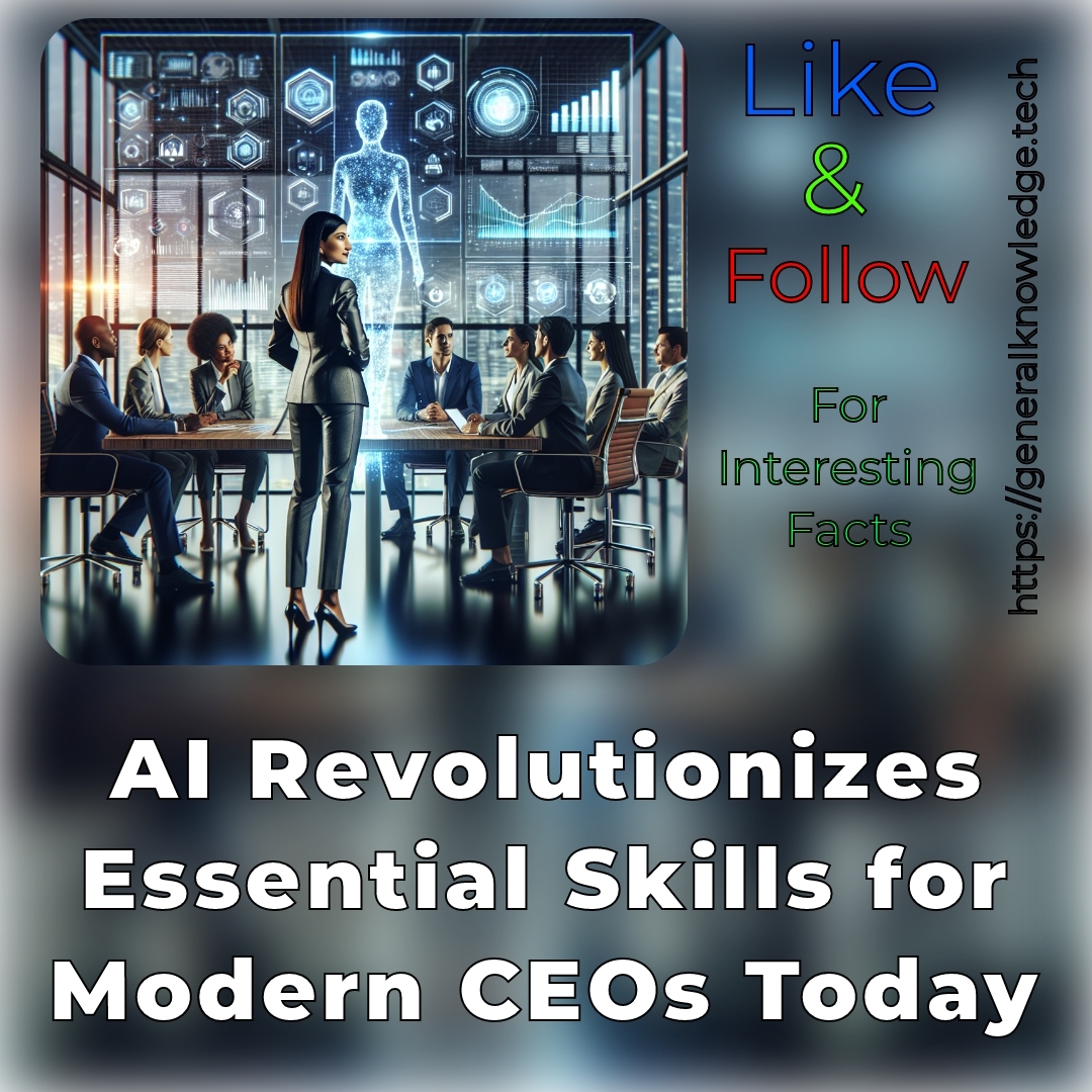 AI Revolutionizes Essential Skills for Modern CEOs Today AI Revolutionizes Essential Skills for Modern CEOs Today