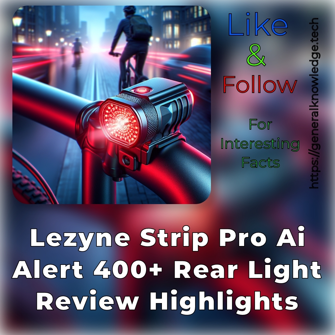 Lezyne Strip Pro Ai Alert 400+ Rear Light Review Highlights Lezyne Strip Pro Ai Alert 400+ Rear Light Review Highlights