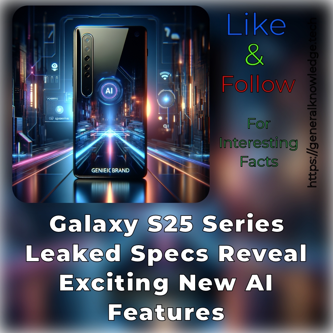# Galaxy S25 Series Leaked Specs Reveal Exciting New AI Features # Galaxy S25 Series Leaked Specs Reveal Exciting New AI Features