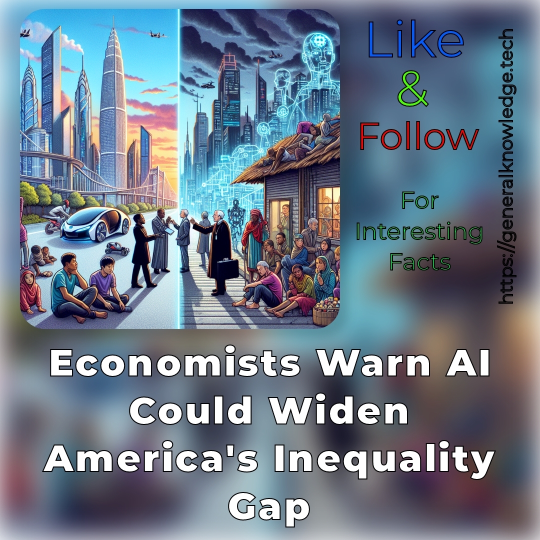 Economists Warn AI Could Widen America’s Inequality Gap Economists Warn AI Could Widen America’s Inequality Gap