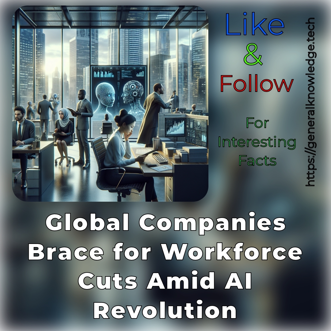 Global Companies Brace for Workforce Cuts Amid AI Revolution Global Companies Brace for Workforce Cuts Amid AI Revolution