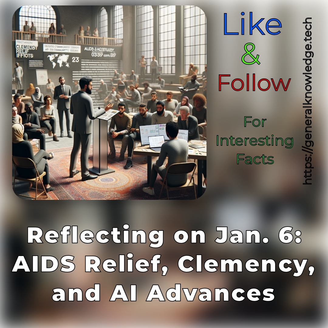 Reflecting on Jan. 6: AIDS Relief, Clemency, and AI Advances Reflecting on Jan. 6: AIDS Relief, Clemency, and AI Advances