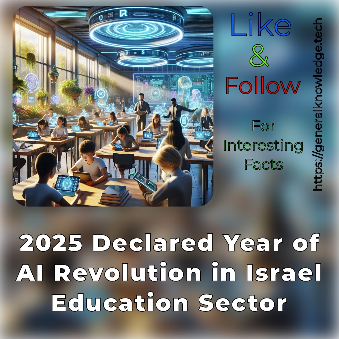 2025 Declared Year of AI Revolution in Israel Education Sector 2025 Declared Year of AI Revolution in Israel Education Sector