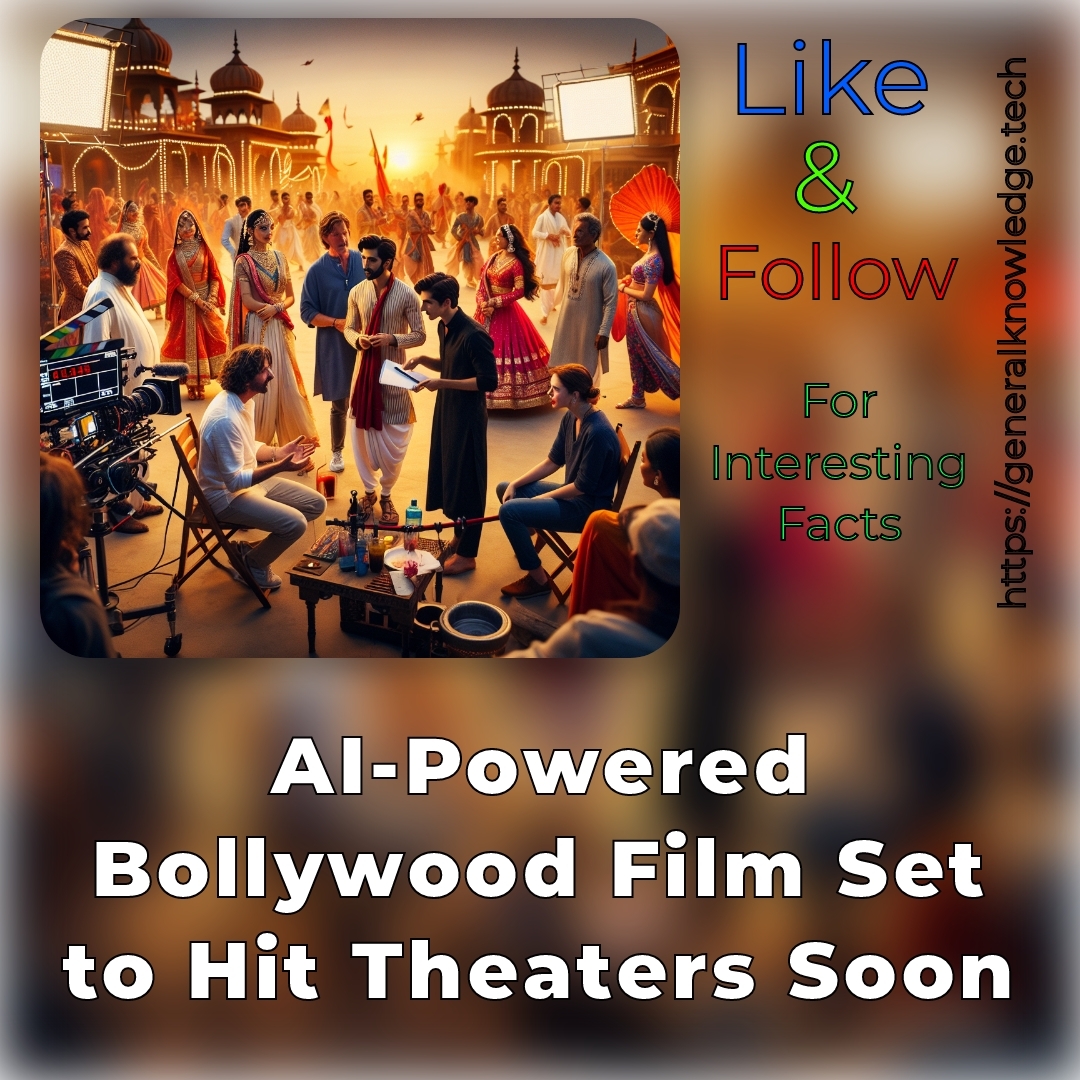 AI-Powered Bollywood Film Set to Hit Theaters Soon AI-Powered Bollywood Film Set to Hit Theaters Soon
