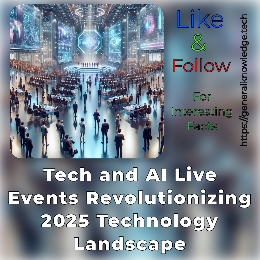 **Title: Tech and AI Live Events Revolutionizing the 2025 Technology Landscape** **Title: Tech and AI Live Events Revolutionizing the 2025 Technology Landscape**