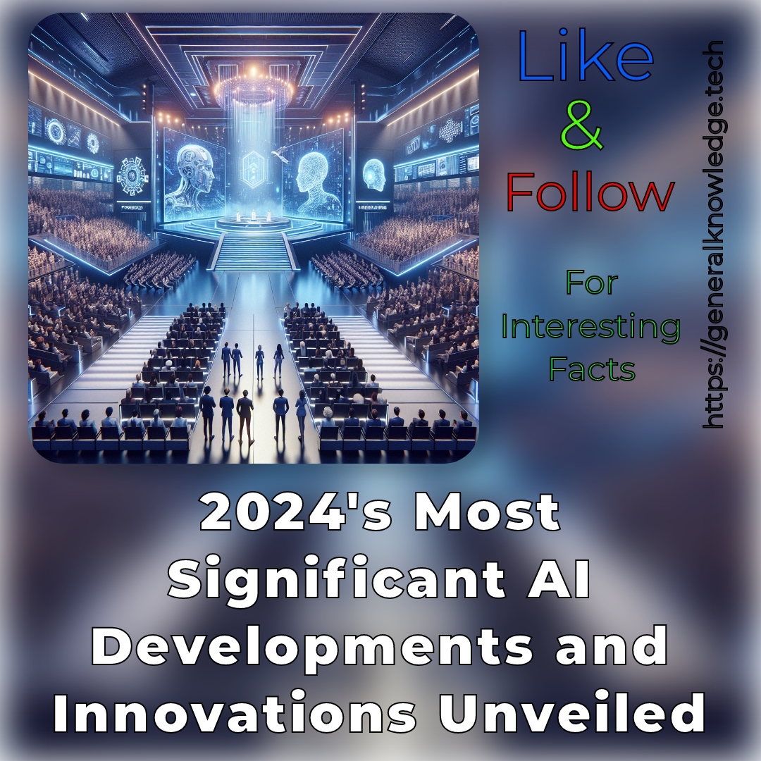 2024’s Most Significant AI Developments and Innovations Unveiled 2024’s Most Significant AI Developments and Innovations Unveiled