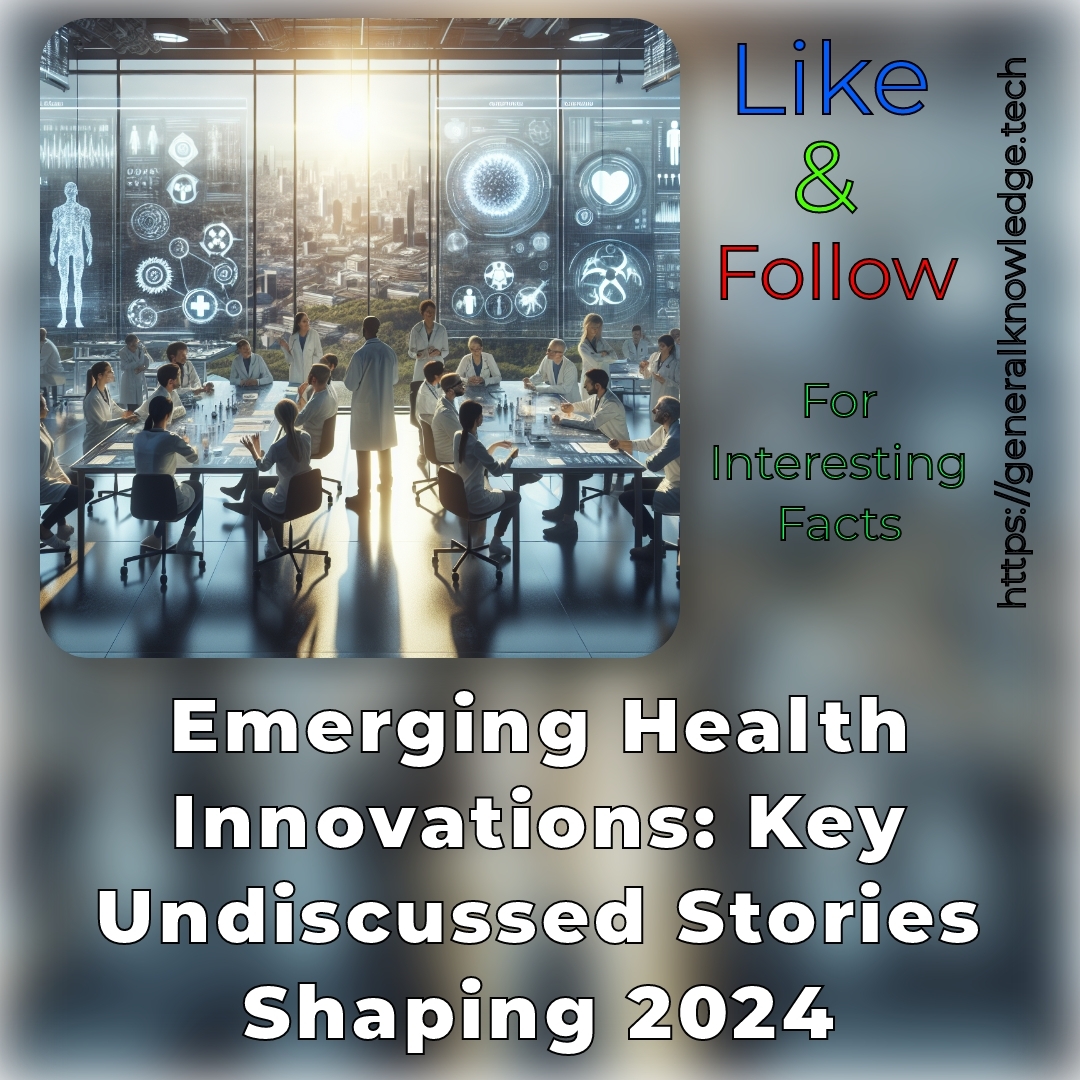 Emerging Health Innovations: Key Undiscussed Stories Shaping 2024 Emerging Health Innovations: Key Undiscussed Stories Shaping 2024
