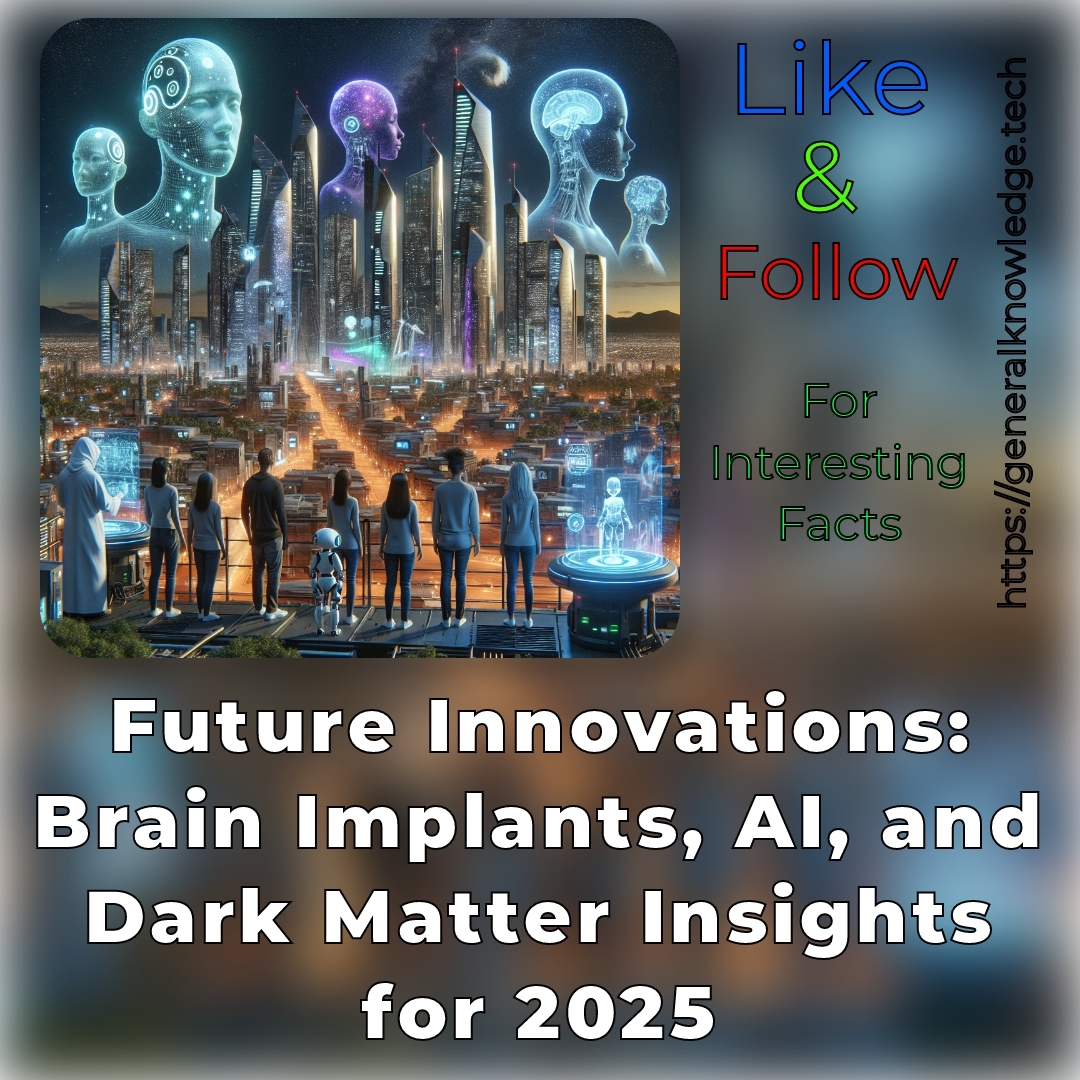 Future Innovations: Brain Implants, AI, and Dark Matter Insights for 2025 Future Innovations: Brain Implants, AI, and Dark Matter Insights for 2025