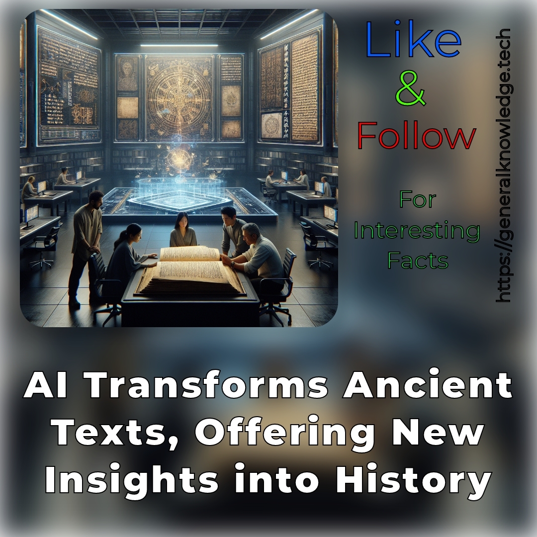 AI Transforms Ancient Texts, Offering New Insights into History AI Transforms Ancient Texts, Offering New Insights into History