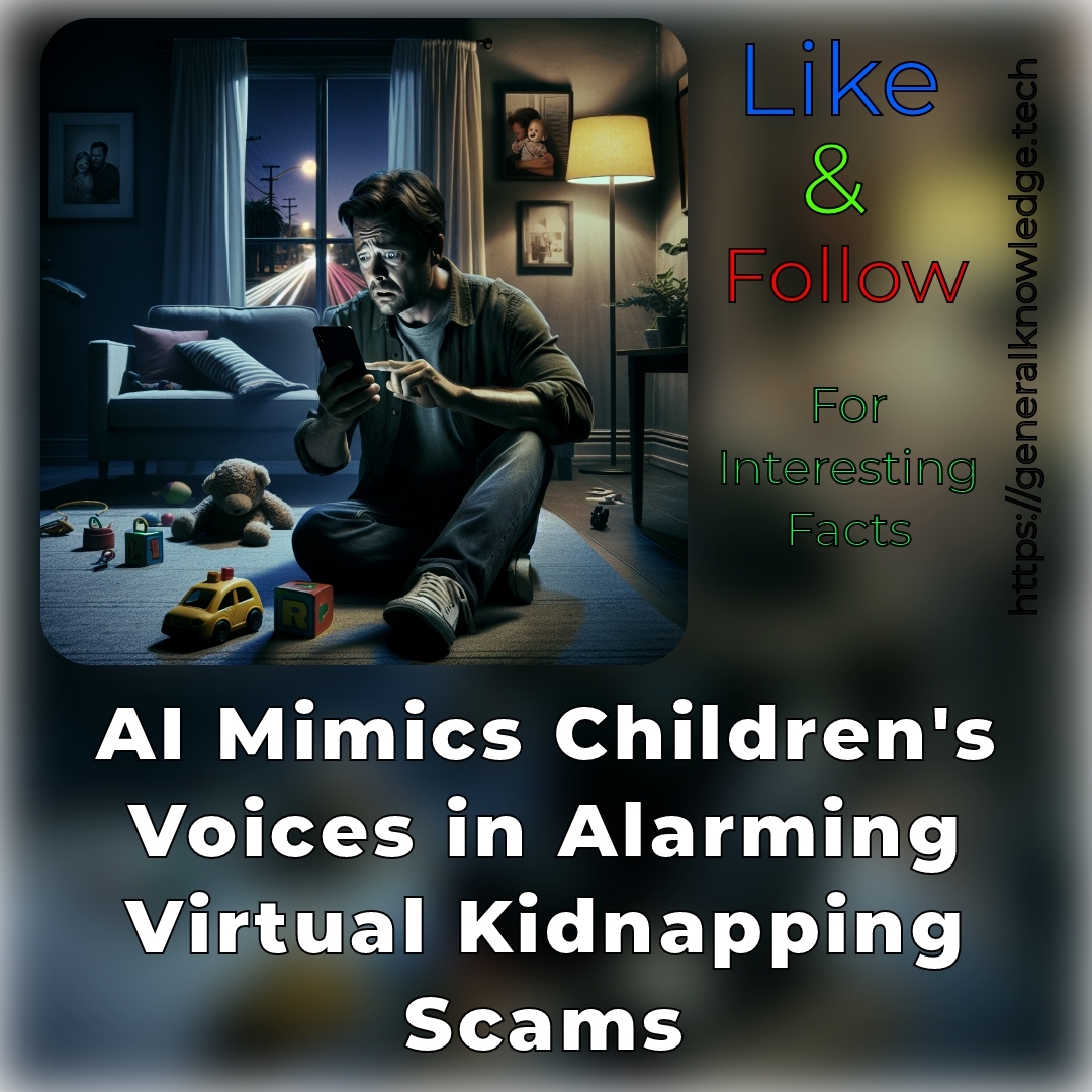 AI Mimics Children’s Voices in Alarming Virtual Kidnapping Scams AI Mimics Children’s Voices in Alarming Virtual Kidnapping Scams