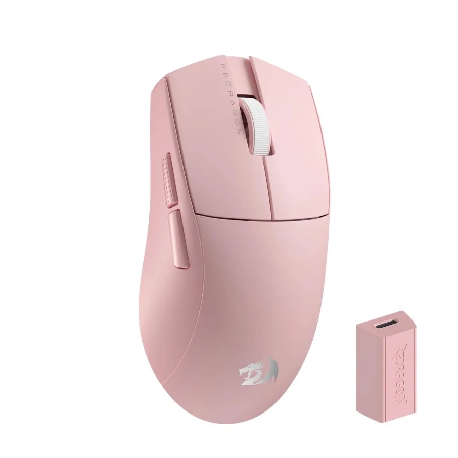 Mouse Redragon K1NG PRO (4K HZ) Wireless PINK