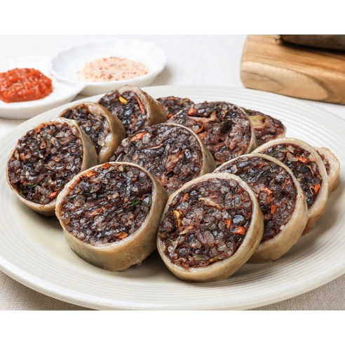 SC 전통시장 비법 순대 5종 모듬내장 해썹인증 냉동순대 간편순대, 1개, 500g