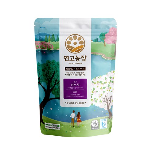 연고농장 국내산 볶은 비트차, 100g, 5개, 1개입