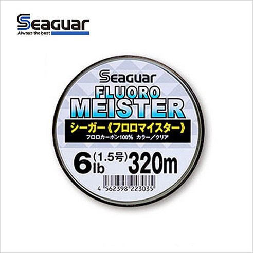 SEAGUAR [시가] 플로로 마이스터 대용량 카본라인 300m, 8LB(2.0호)