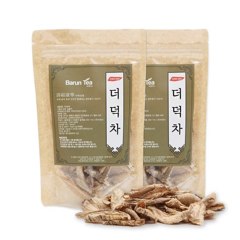 바른티 더덕차, 2개, 50g