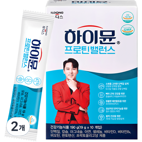 하이뮨 프로틴 밸런스 스틱형, 19g, 10개