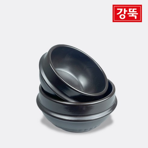 돈아끼는 강한뚝배기 강뚝 업소용 무균열 뚝배기, 오모가리 2호 (1Box)(18개), 강뚝 오모가리, 1개