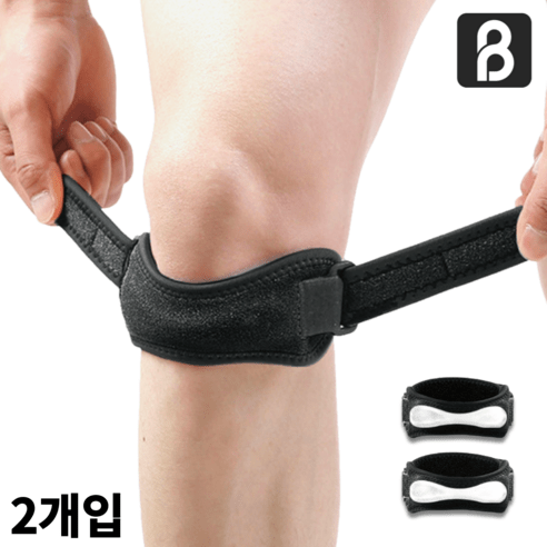 보호대장 무릎보호대 슬개건 슬개골 보호대, 고급 실리콘, 2개