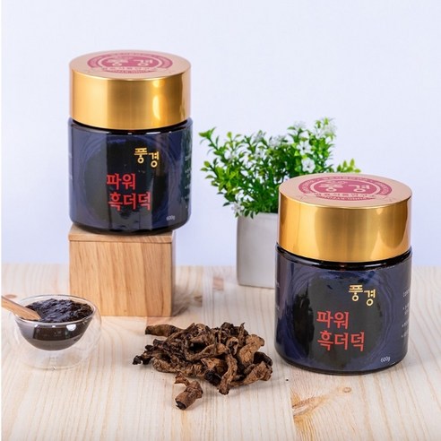 풍경 파워 흑더덕 조청 600g 사은품 [GB], 1개