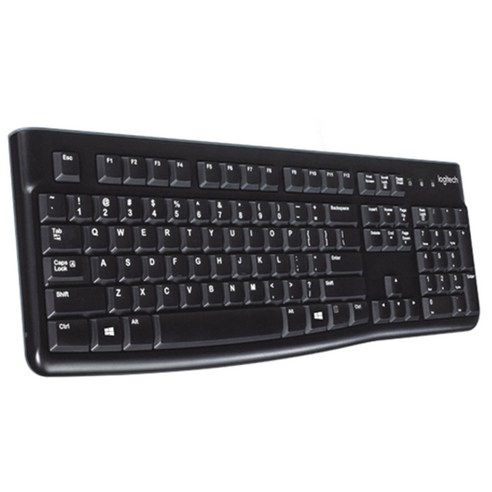 로지텍 USB 유선 일반형 키보드, K120